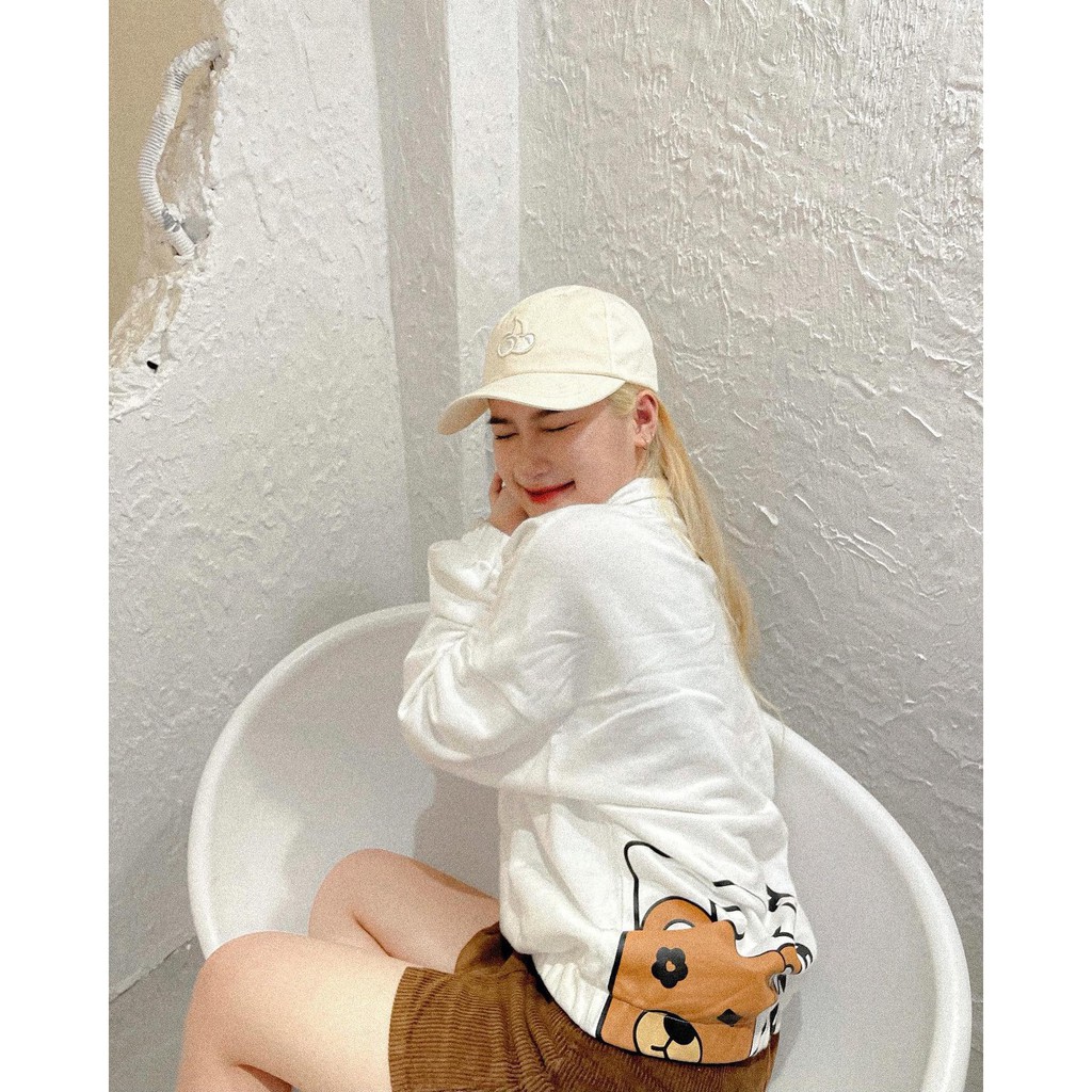 Áo Sweater Polo - White | BigBuy360 - bigbuy360.vn