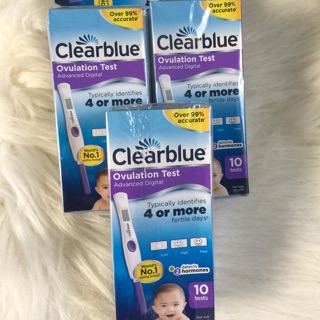 Que canh rụng trứng Clearblue