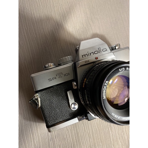 Máy ảnh film Minolta Srt101 và lens 50mm f1.7 hoặc 50mm f1.4