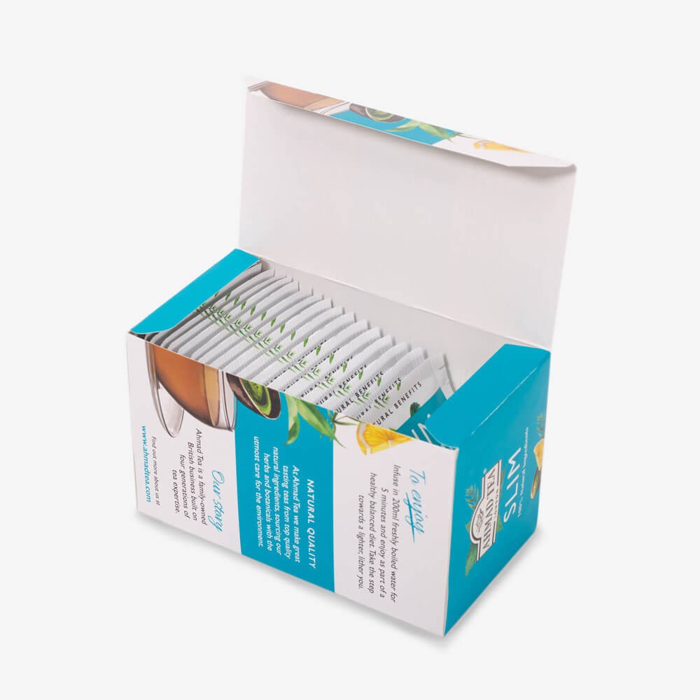 Trà thảo mộc AHMAD Organic Premium - SLIM Infusion (túi lọc có bao thiếc - 20 túi/hộp) | BigBuy360 - bigbuy360.vn