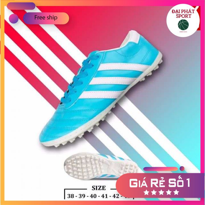 Giầy đá bóng ba sọc 𝑭𝑹𝑬𝑬𝑺𝑯𝑰𝑷 KHÂU FULL ĐẾ, hàng hot nhất sân cỏ năm 2021