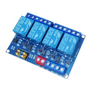 Module  4 relay 5Vdc có optocoupler 2 mức kích high/low HTC