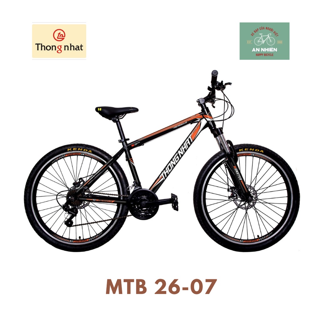Xe địa hình Thống Nhất cỡ 26 có đề, phanh đĩa - MTB 26-07