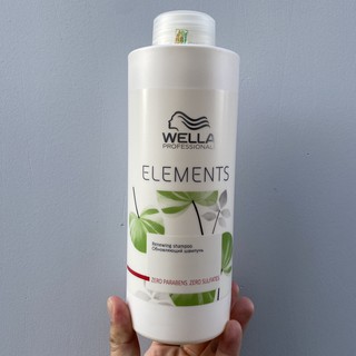 Dầu gội phục hồi và tái tạo tóc Wella Elements Renewing 1000ml