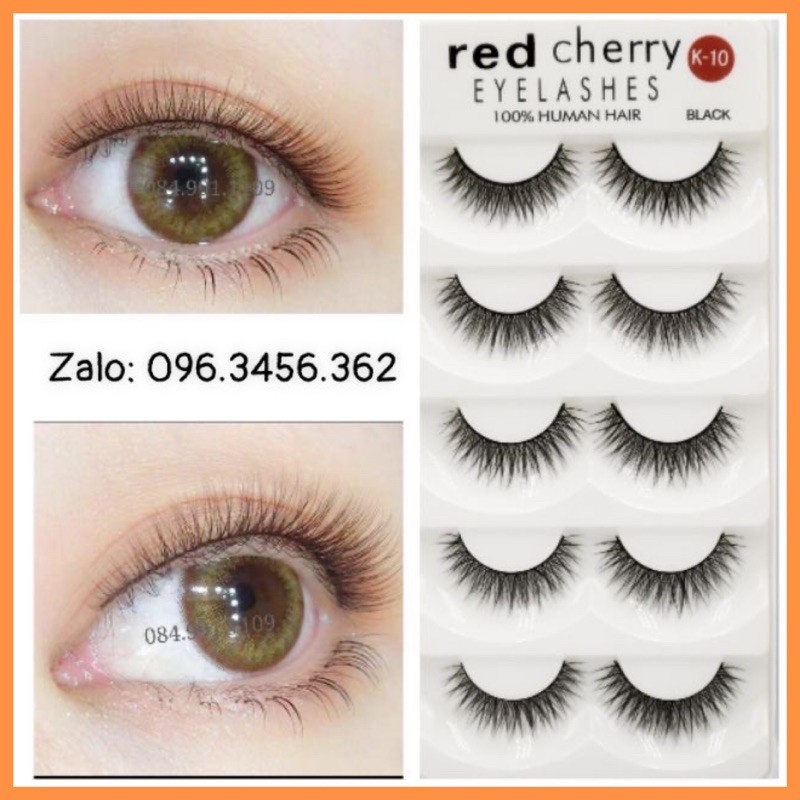 Lông mi giả 3D Red Cherry Set 05 Cặp LMR3D