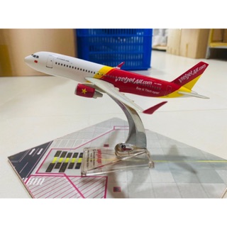 Mô hình VJ A320 Sharklets dài 20cm