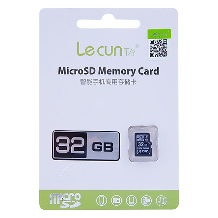 Thẻ Nhớ Micro SD Lecun 32GB - 64GB - 16GB Tốc Độ Cao Class10 Chính Hãng, Hnshop3000