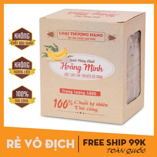 [FREESHIP 99K TOÀN QUỐC [500G/1HỘP] BÁNH PHỒNG CHUỐI - ĐẶC SẢN CÀ MAU