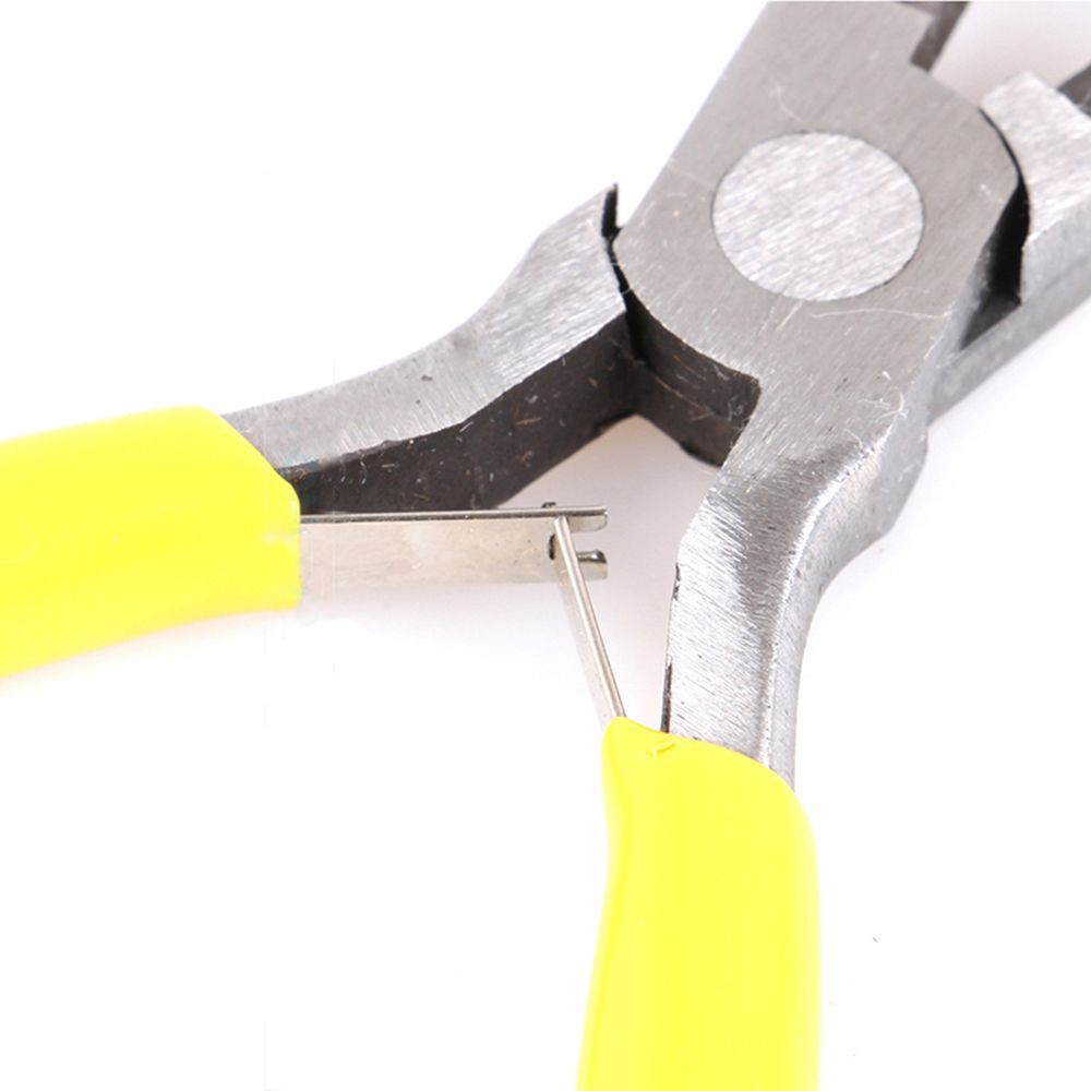 Kìm thép carbon cắt phụ kiện làm đồ trang sức thủ công DIY đầu tròn mini thiết thực nhiều màu tùy chọn