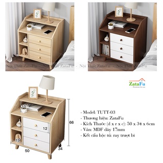 Tủ Kệ Đầu Giường Gỗ MDF