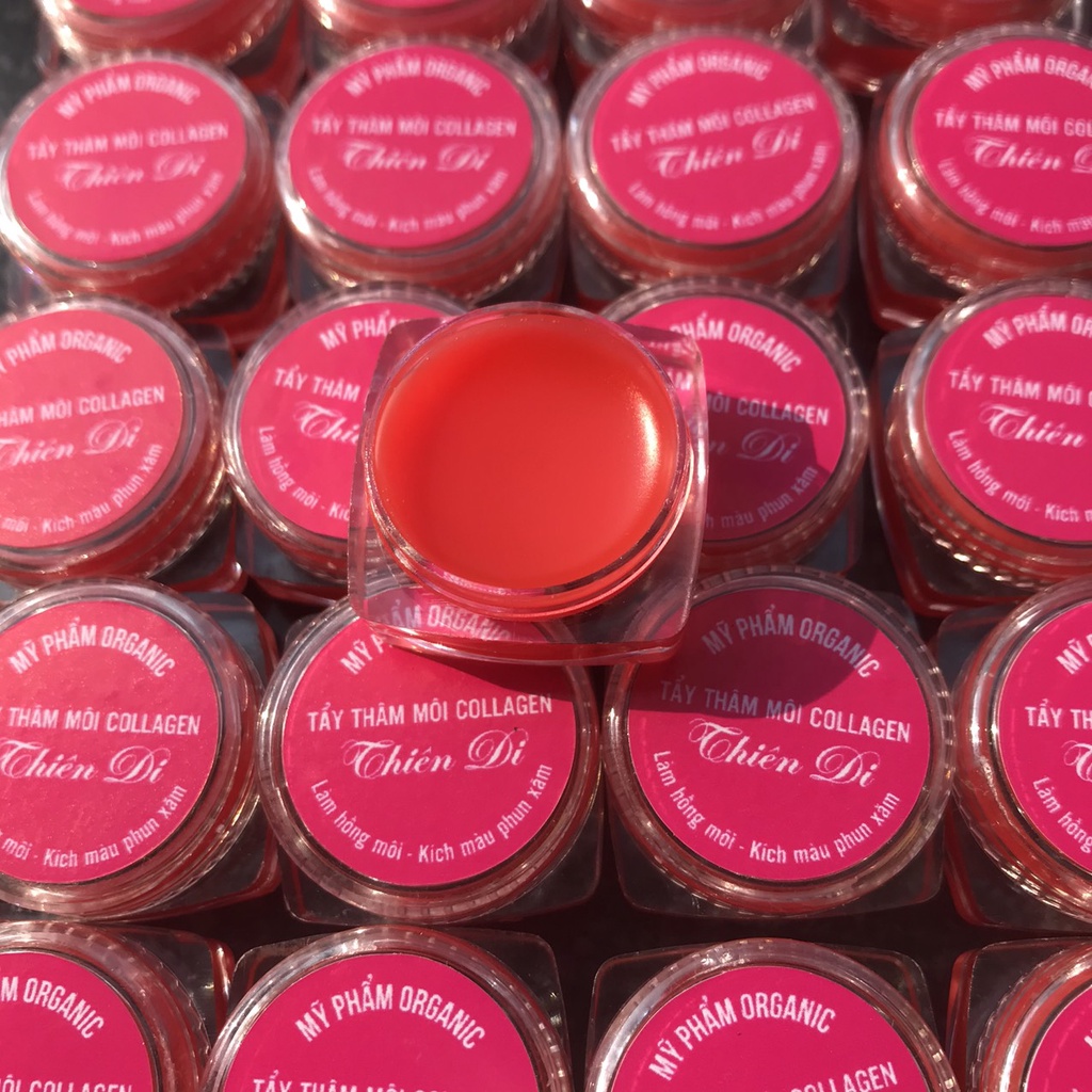 Dưỡng môi collagen Thiên Di khử thâm môi dưỡng hồng môi giúp môi mềm mịn an toàn 100%