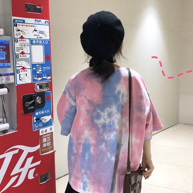 Áo thun tay ngắn phong cách Hàn Quốc cho phái nữ | BigBuy360 - bigbuy360.vn