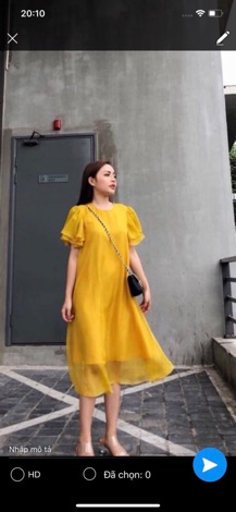 Váy von lụa
