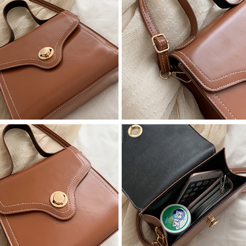 Túi đeo chéo sức chứa lớn thời trang Hàn Quốc sành điệu cho nữ