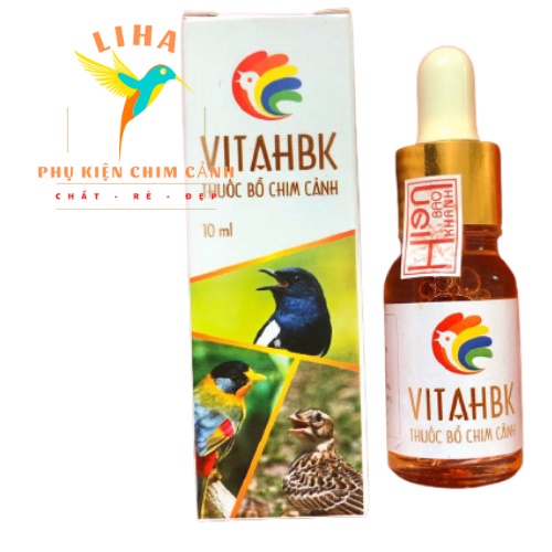 [Mã PET50K giảm Giảm 10% - Tối đa 50K đơn từ 250K] Vitamin Hiển Bảo Khánh 10ml - Thuốc Bổ Cho Chim Cảnh