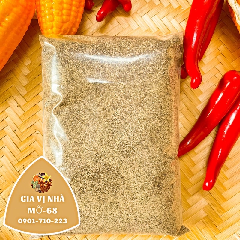 Tiêu đen xay nhiễn nguyên chất loại 1 - gói 100gr-500gr