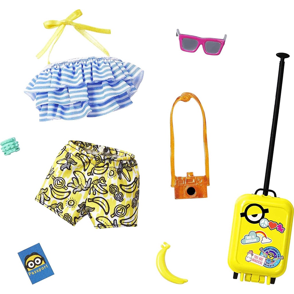 Thời Trang Barbie Storytelling Fashion Combo Set Quần Áo Barbie Chủ Đề Minions (Nhiều Mẫu)