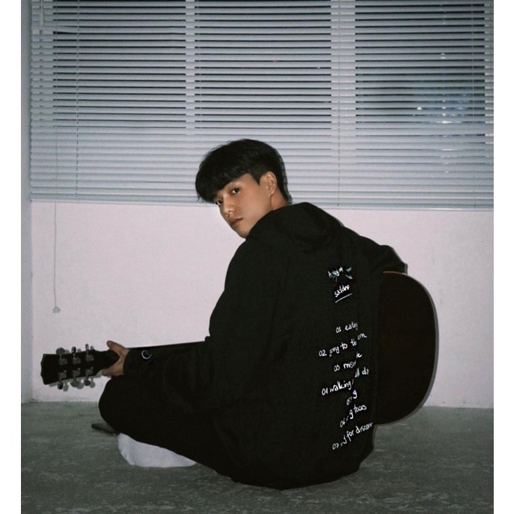 Áo Nỉ Mũ Hoodie Khủng Long Tay Bồng Dáng Rộng Ulzzang Unisex Chất Nỉ Bông Dày Dặn Anhribi