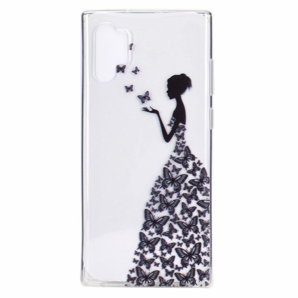 Ốp lưng Samsung Galaxy Note 10 plus Dandelion Float Feather Soft TPU