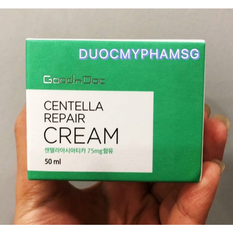  DƯỠNG ẨM RAU MÁ PHỤC HỒI GOODNDOC CENTELLA REPAIR CREAM 50ml | BigBuy360 - bigbuy360.vn