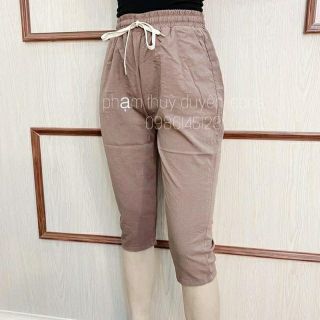 Quần lửng đũi bo gấu