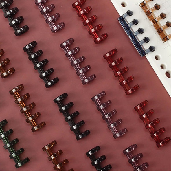 Set 5 còng khóa 5 lỗ dùng đóng gáy sổ tay diy