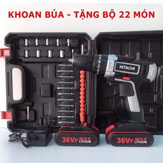 Máy khoan hitachi 36v 2 pin