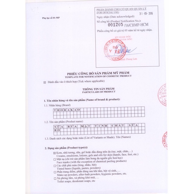 Sữa rửa mặt bò 120g Thorakao | BigBuy360 - bigbuy360.vn