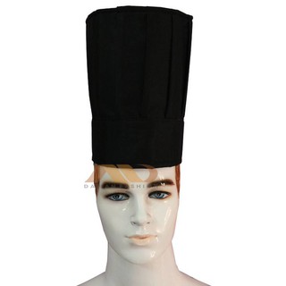 Nón bếp trưởng màu đen NB002