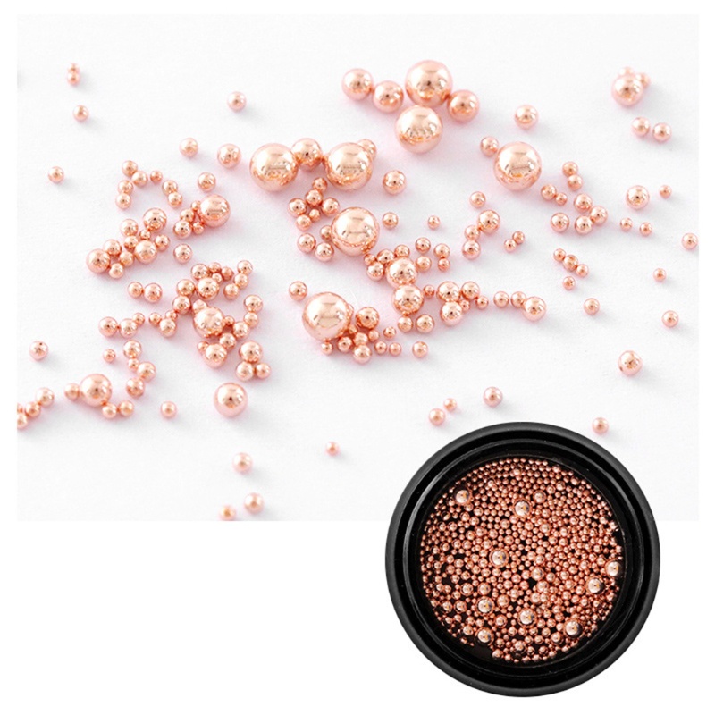 Bộ Hạt Ngọc Trai Mini Tự Trang Trí Móng Tay