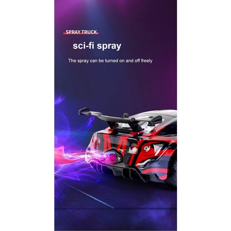 Xe Hơi RC Điều Khiển Từ Xa 2.4G 4WD Tốc Độ Cao Kèm Phụ Kiện