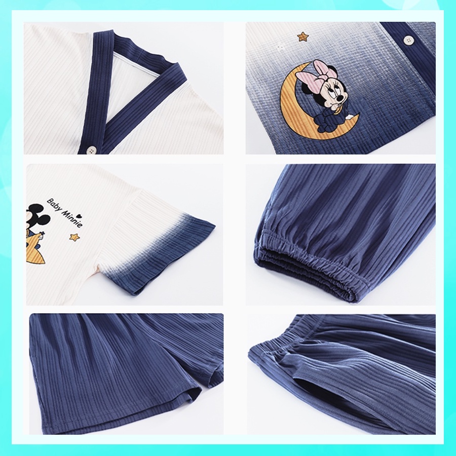 Đồ ngủ nữ pijama cộc tay mặc nhà big size cao cấp chất cotton len tăm mềm mịn BCC22