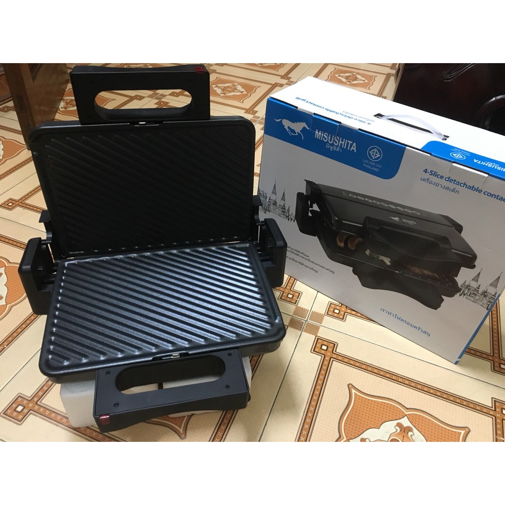 Máy kẹp nướng bánh mì đa năng MITSUSITA MS-191112, 2000W - THAI LAND