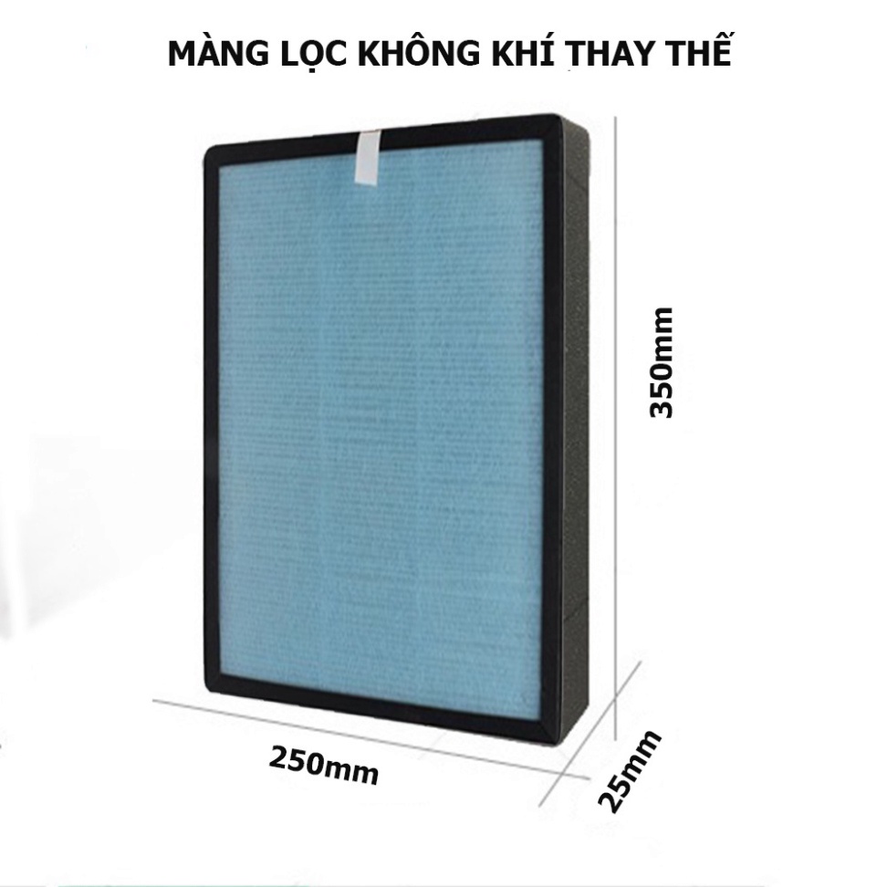 Màng lọc HEPA và THAN HOẠT TÍNH nhiều kích thước cho máy lọc không khí - lọc bụi PM2.5, khử mùi, khử khuẩn