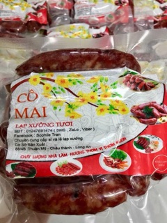 Lạp Xưởng Trứng Muối 500gr (Lạp Xưởng Cô Mai)