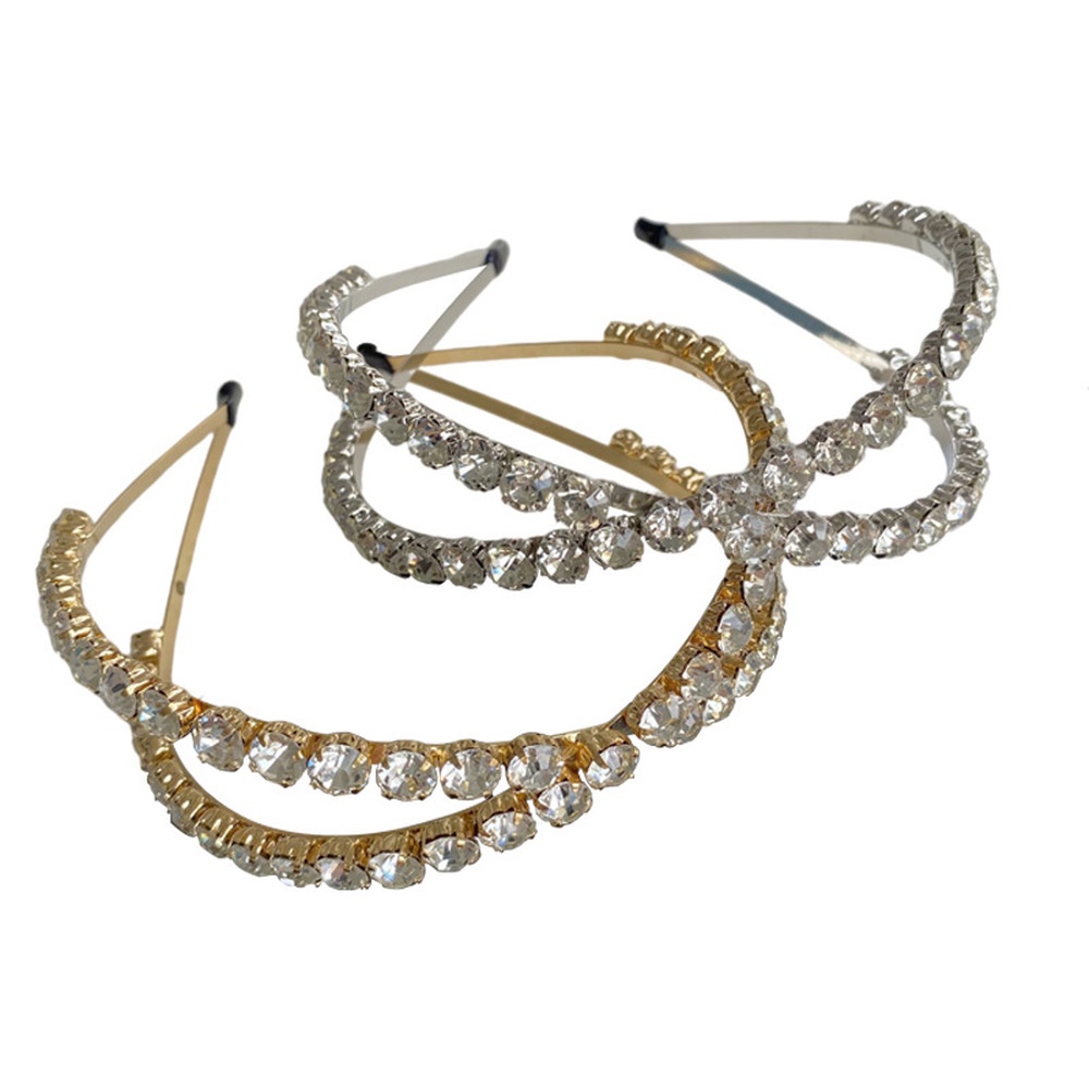 Băng đô hợp kim đính đá xinh xắn dành cho nữ