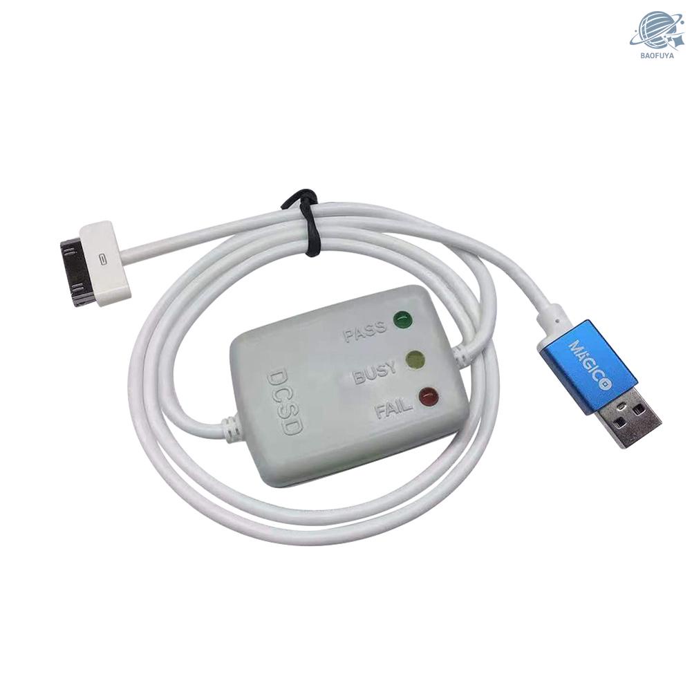 Dây cáp nối cổng 30Pin DCSD IMEI SN tương thích với iOS phone 4/4S iOS PAD 2/3/4