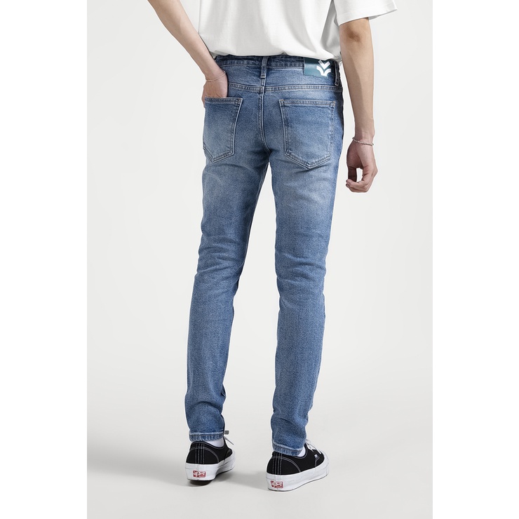 OWL BRAND® BASIC SKINNY JEANS - Quần jeans dài dáng ôm / Xanh - OWL210322