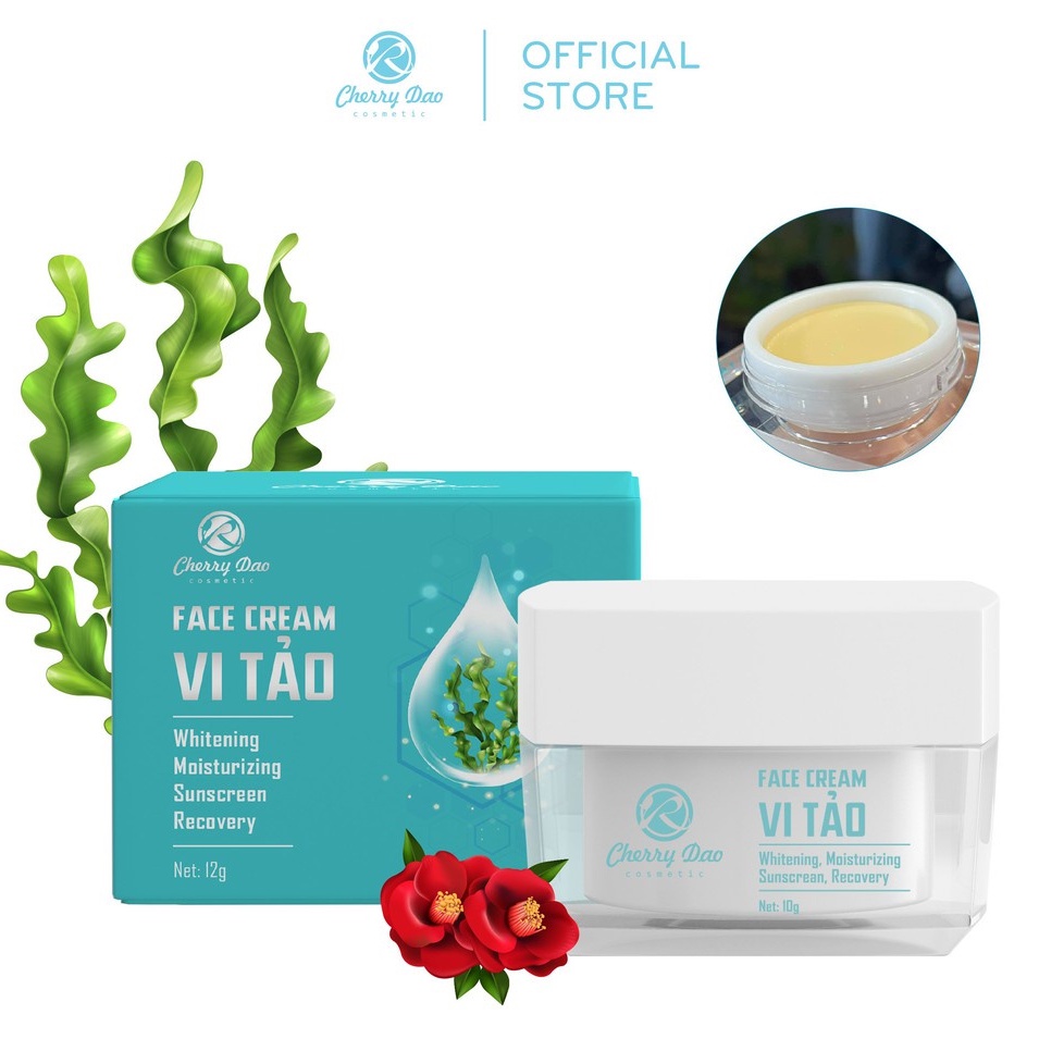 kem face vi tảo trắng da CRD giảm thâm nám tàn nhang, giữ ẩm chống lão hóa da VT09