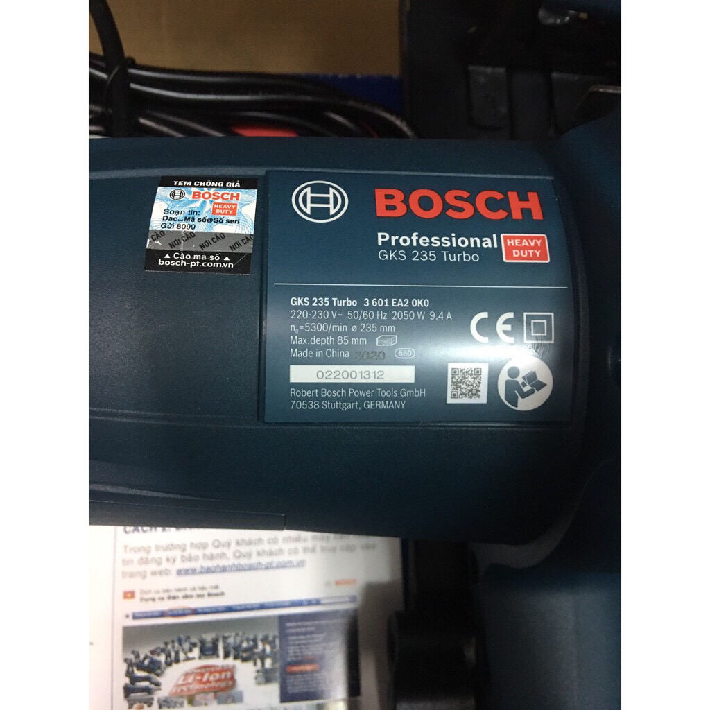 Máy cưa đĩa Bosch GKS 235 TURBO 235mm