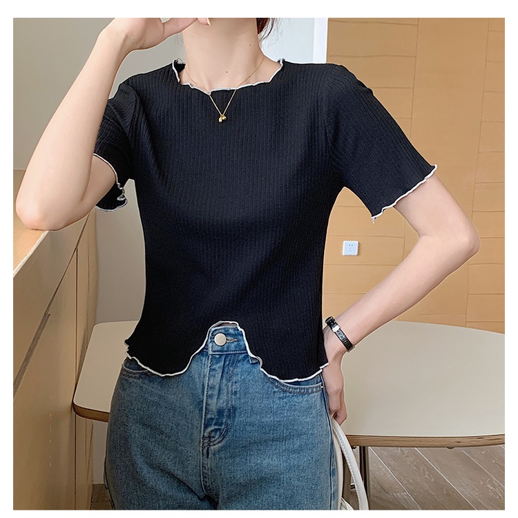 Áo thun NZN tay ngắn cổ tròn thời trang mùa hè dành cho nữ