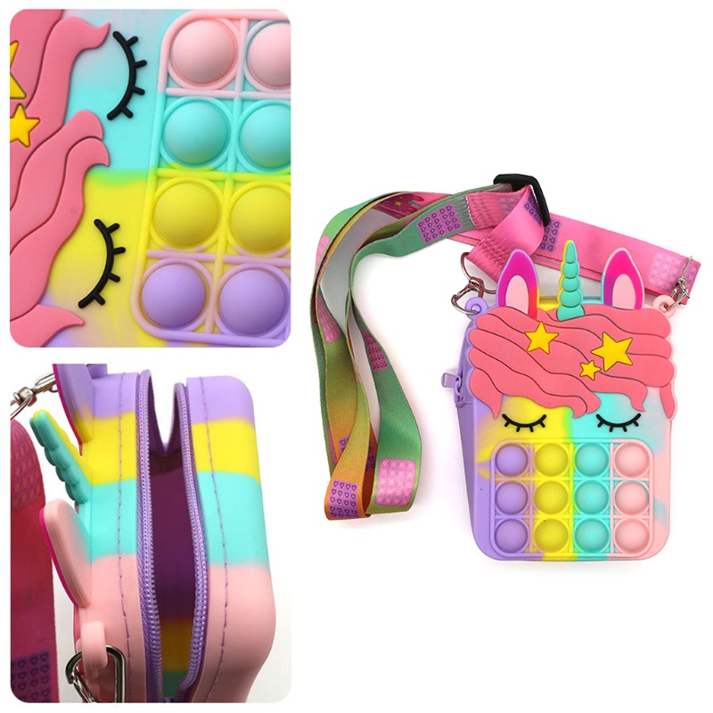 Đồ Chơi Bóp Bong Bóng Silicone Chất Lượng Cao Cho Trẻ Em