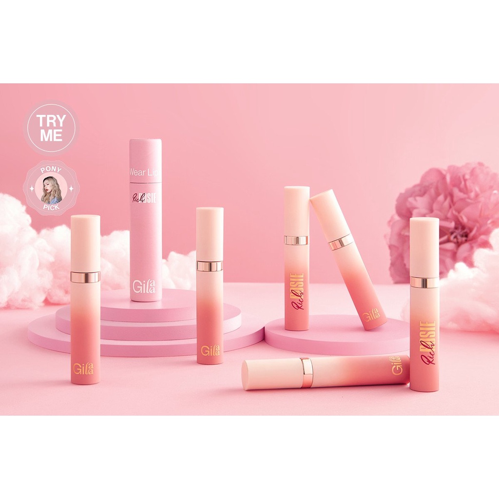 Son kem lì Gilaa long wear lip cream  Rich Rosie Collection
