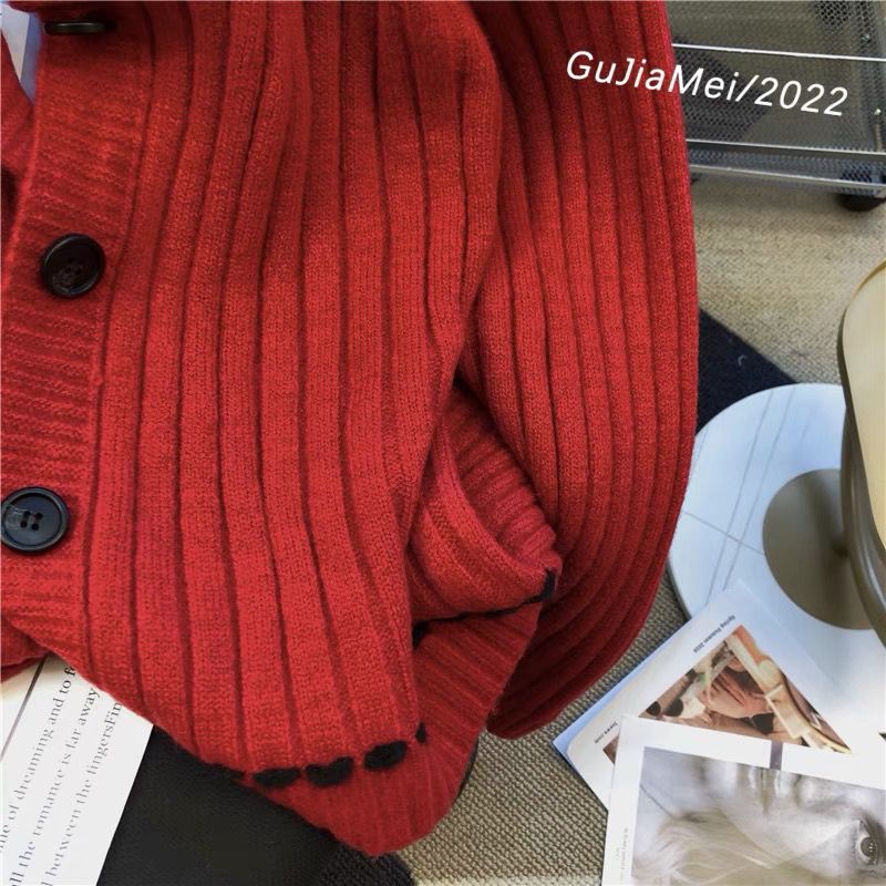 Áo Khoác Cardigan Dệt Kim Dáng Ngắn Thiết Kế Trẻ Trung Cho Nữ  tao bao