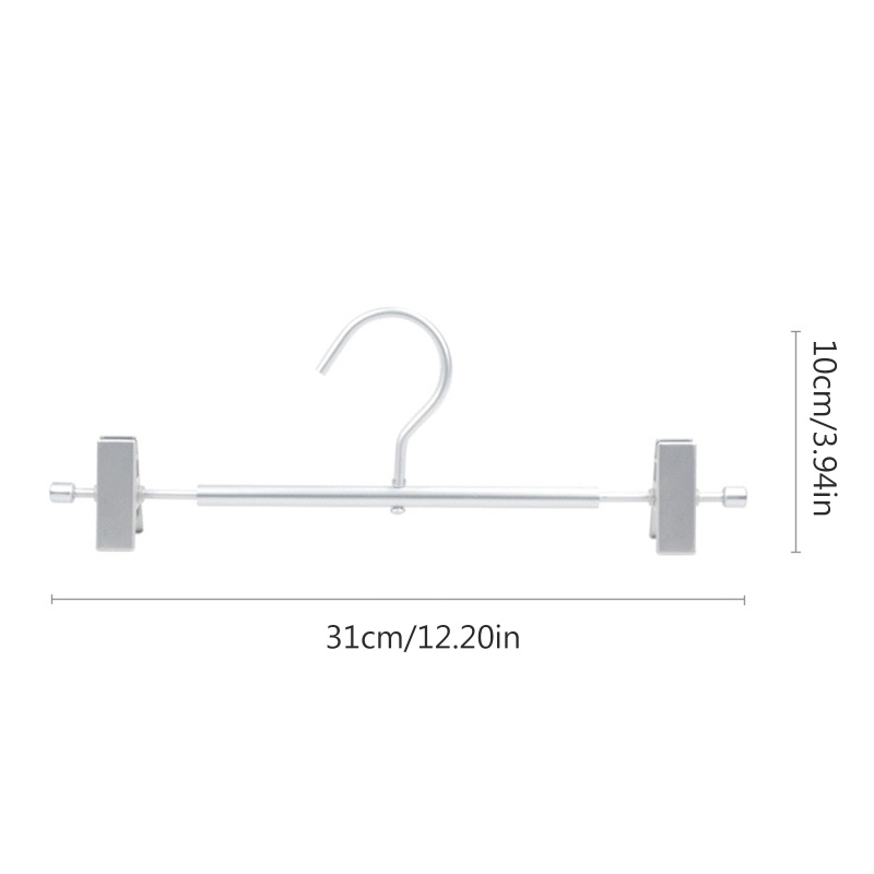 Móc Kim Loại Treo Quần Áo Chống Trượt Tiện Lợi