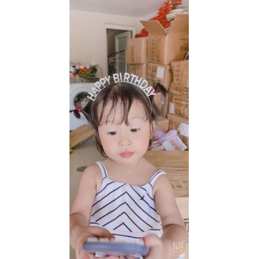 💥 Hot hot 💥Trâm cài happy birthday nhũ lấp lánh