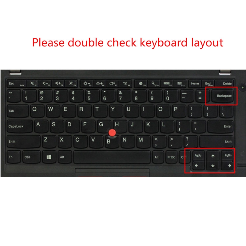 Miếng dán bàn phím silicon siêu mỏng thích hợp cho Lenovo Thinkpad X395 X390 X250 X270 X280 13.3 Inch