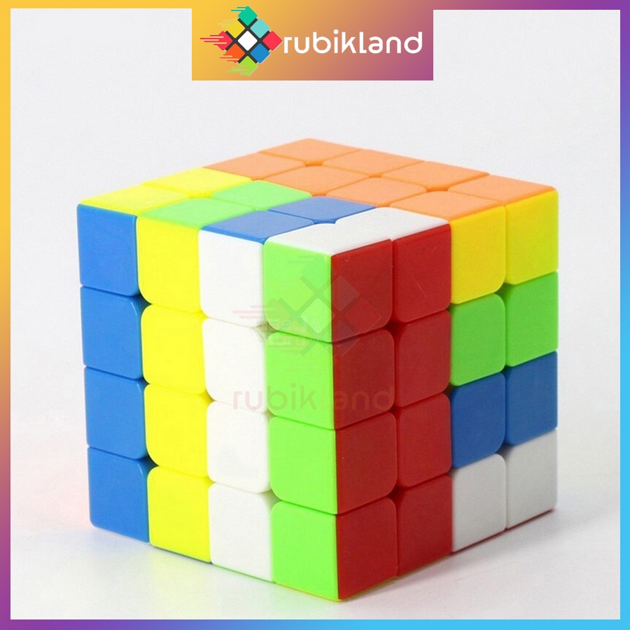 Rubik 4x4 Nam Châm QiYi MS Magnetic Stickerless Rubic 4 Tầng Đồ Chơi Trí Tuệ Trẻ Em