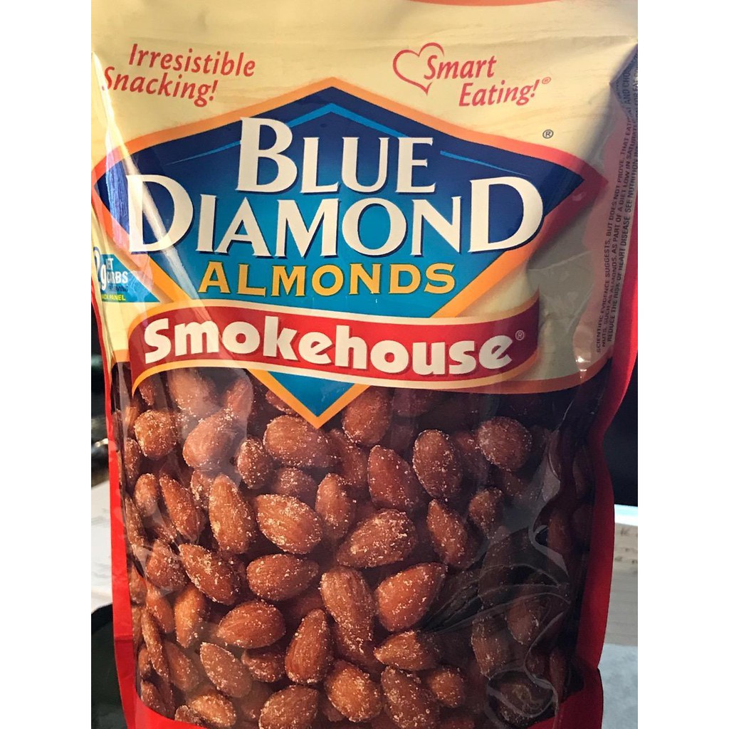 Hạt hạnh nhân sấy muối Blue Diamond Almonds 567gr