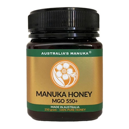 Mật ong Manuka MGO 550+ 250g giá 1.350.00 đ Australia’s Manuka nhà sản xuất có số lượng bán mật ong nhiều nhất Amazon tạ